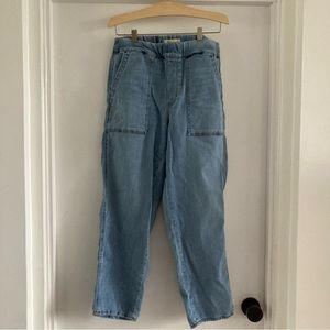 Madewell pull-on baggy jeans